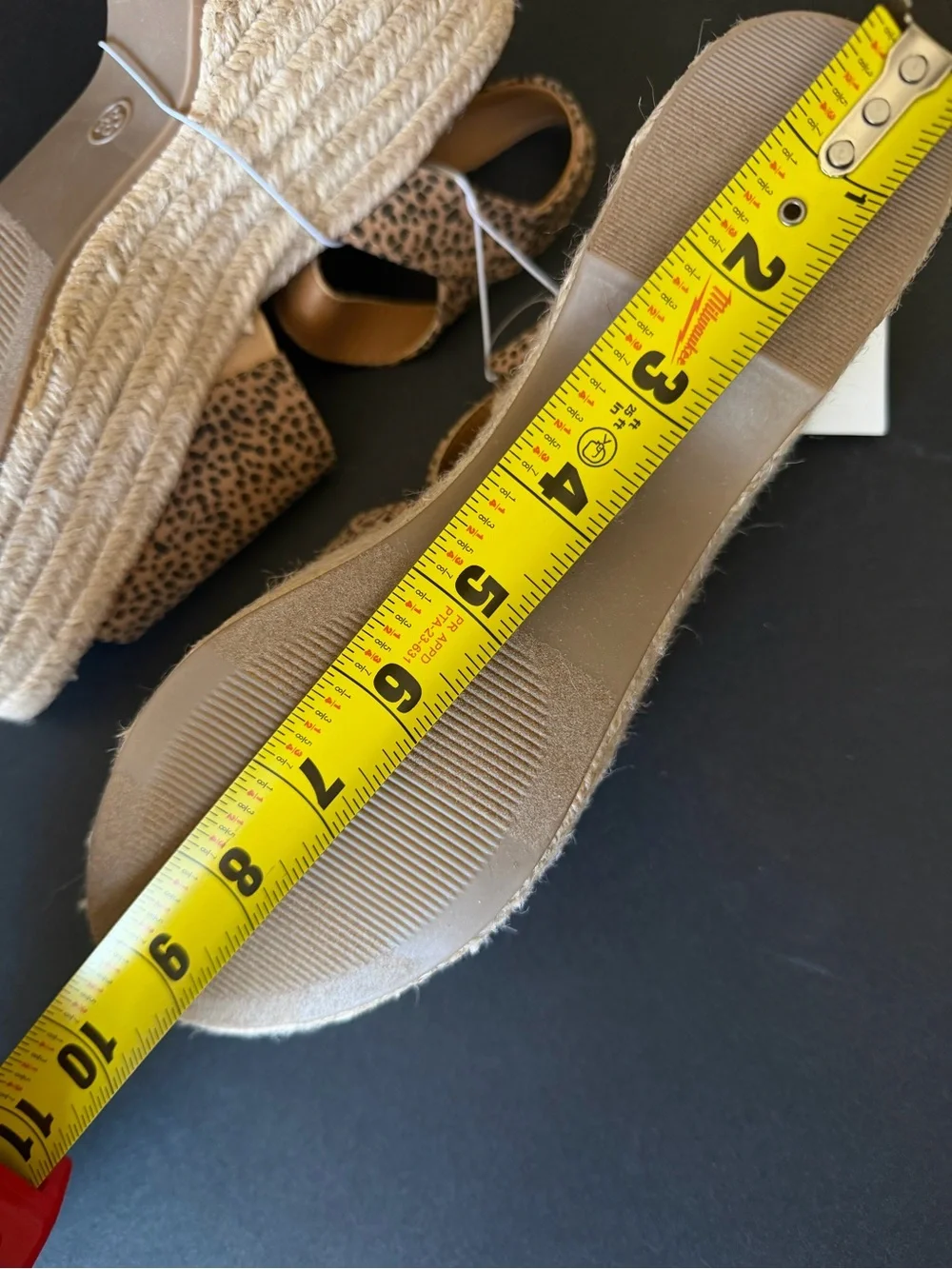 Universal Thread Leopard Print Espadrille Wedge Sandals 8.5 nwt